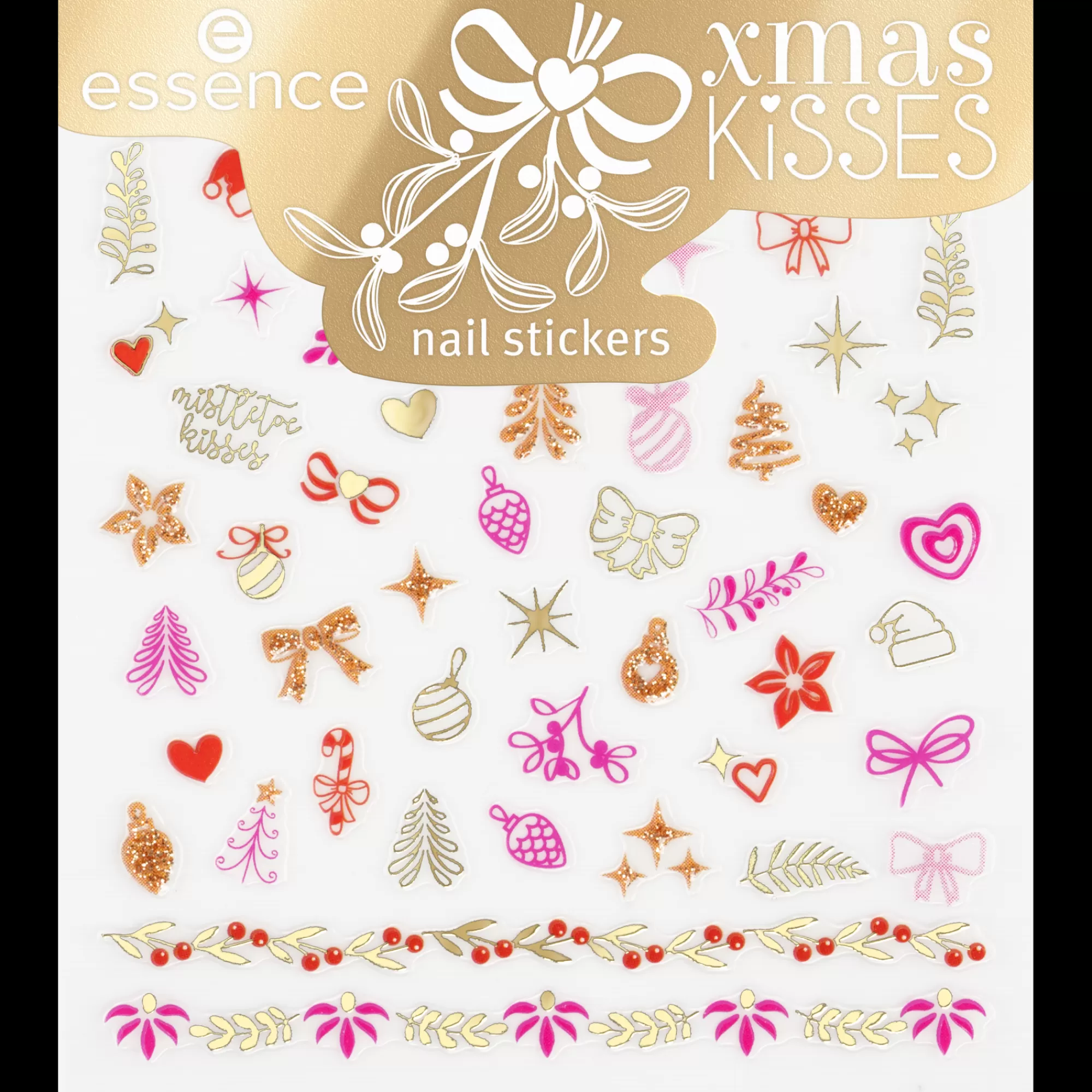 essence Nail Art | adesivi per unghie xmas KiSSES