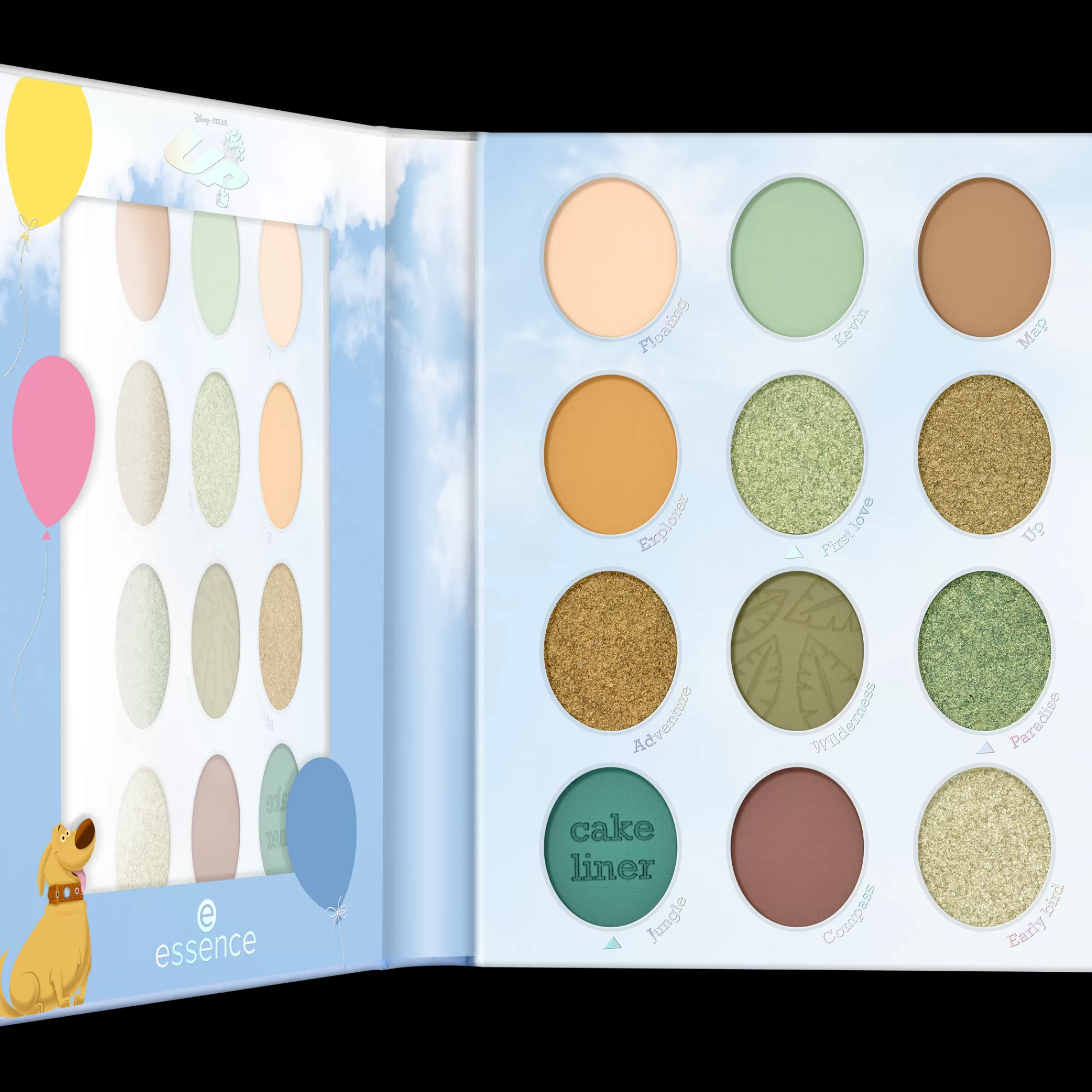 essence Ombretti | Disney Pixar Up palette di ombretti 02 - Wilderness explorer