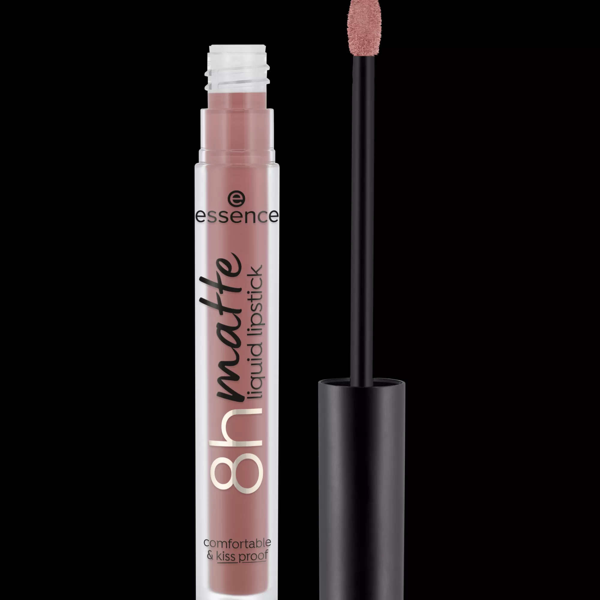 essence Rossetti | 8h matte rossetto liquido 02 - Silky Hazelnut