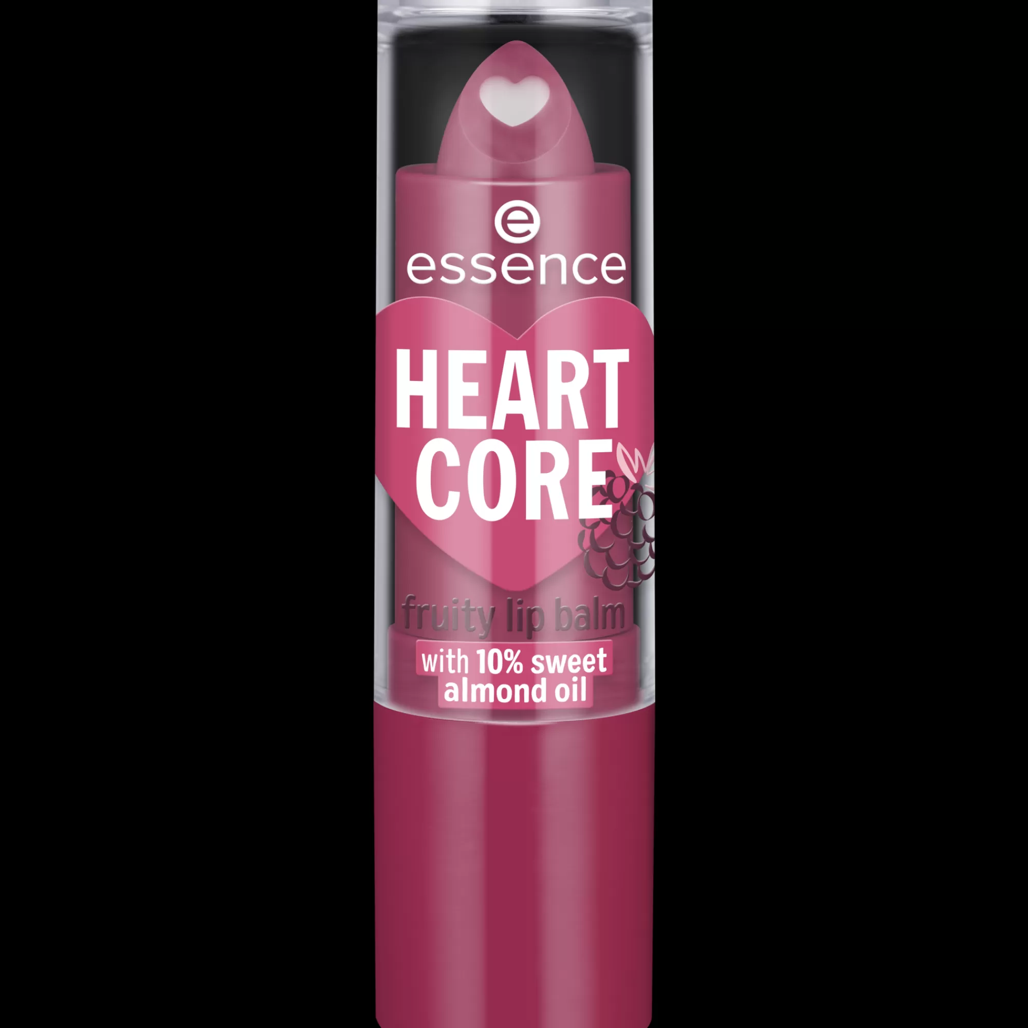 essence Trattamento Labbra | HEART CORE balsamo labbra fruttato 05 - Bold Blackberry