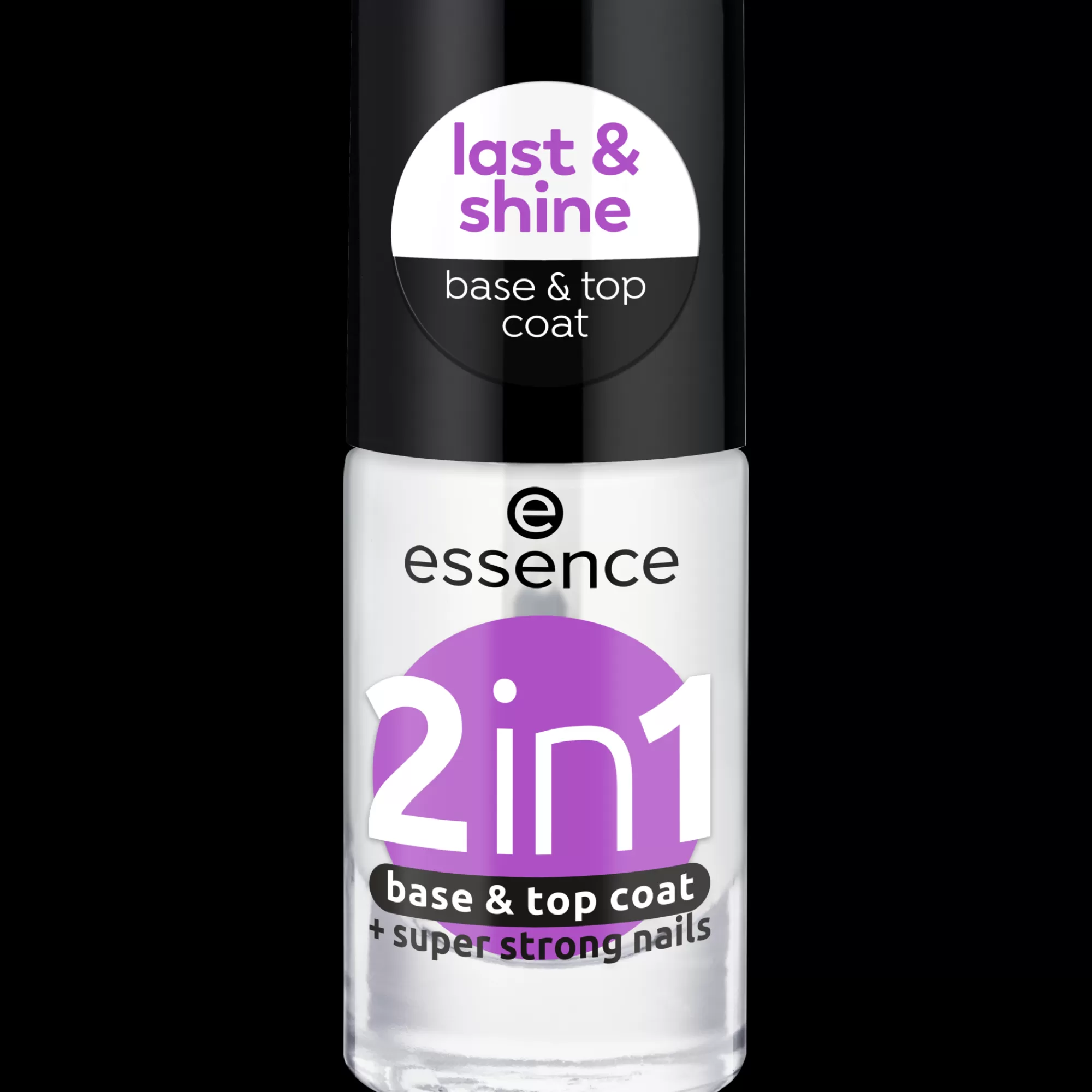 essence Top & Base Coat | 2in1 smalto unghie base & top coat
