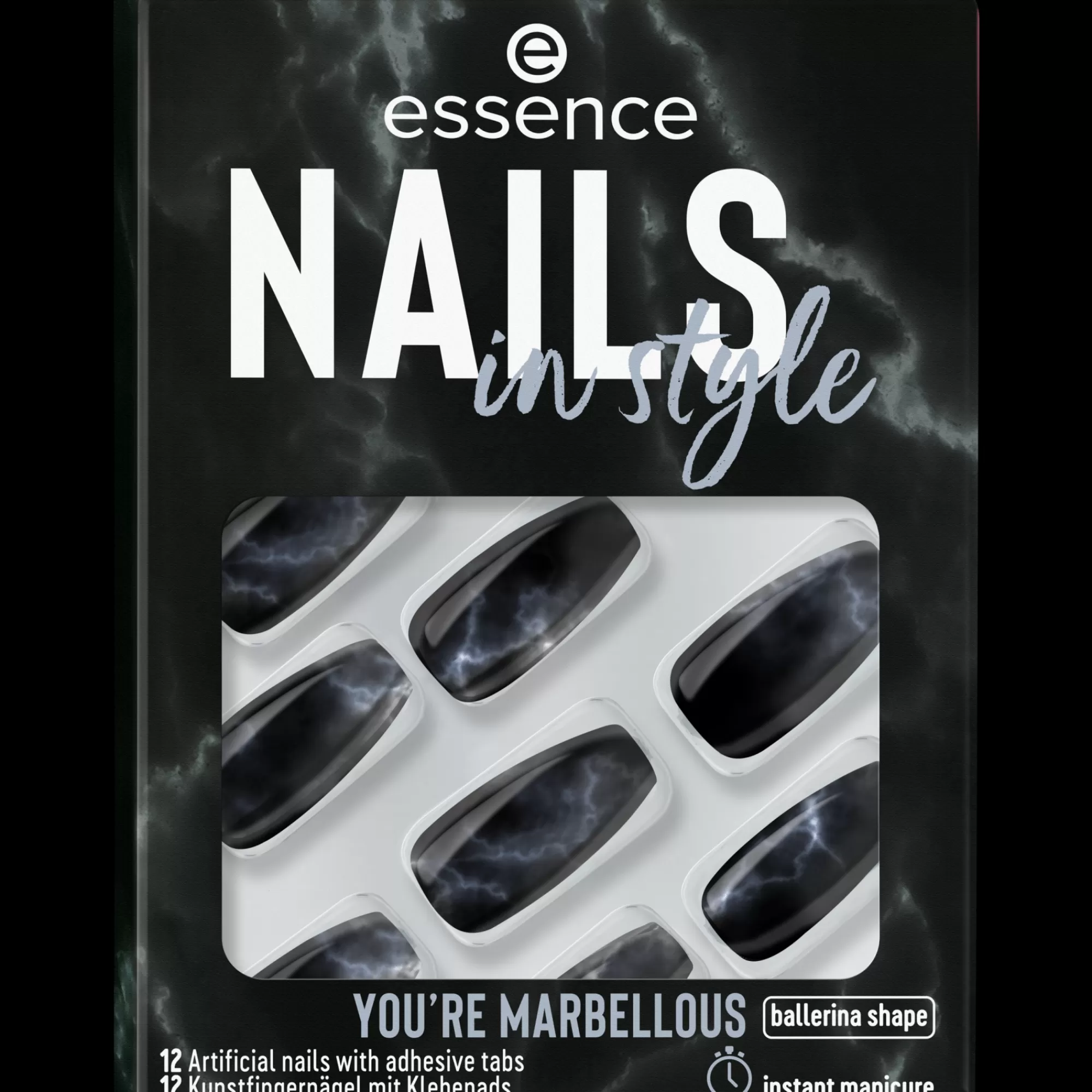 essence Nail Art | nails in style 17 - YOU'RE MARBELLOUS