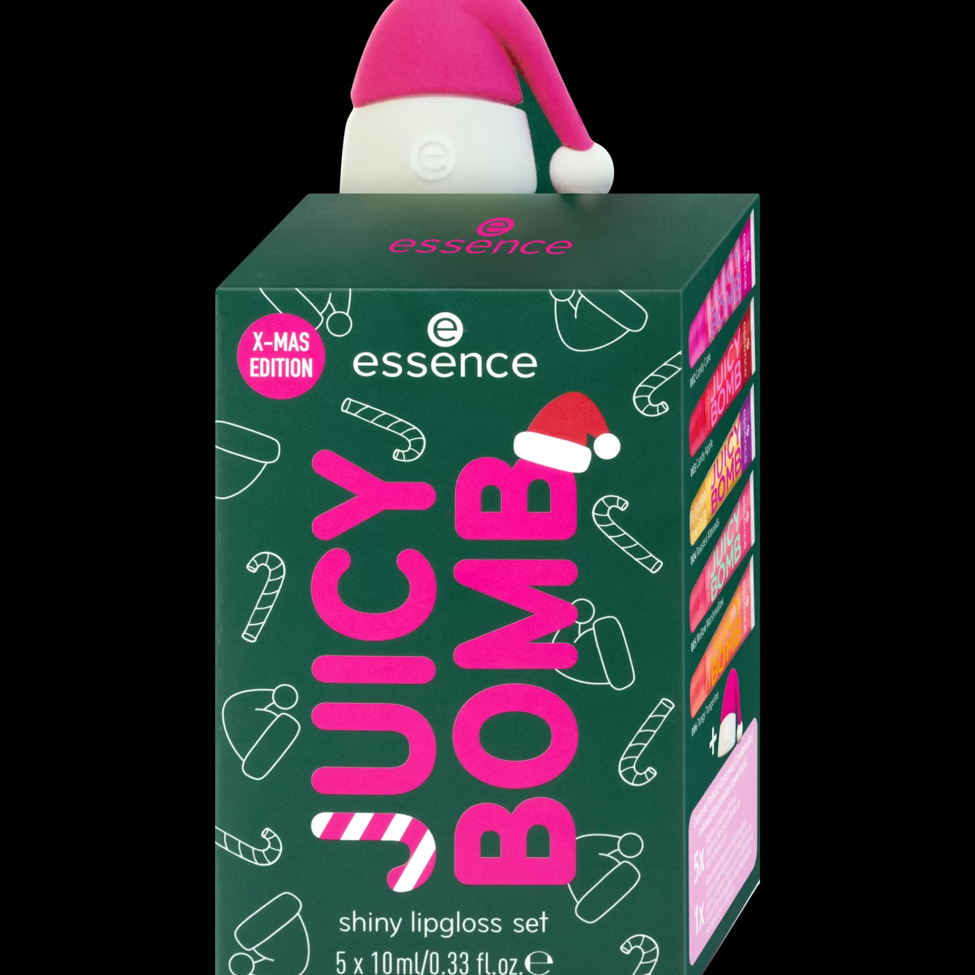 essence Lucidalabbra | Set lucidalabbra JUICY BOMB Xmas Edition
